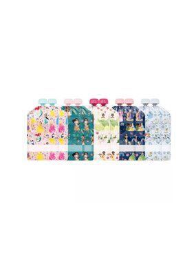 Simple Modern Disney Princesses 10pk Kids Food Pouches Reusable 5oz